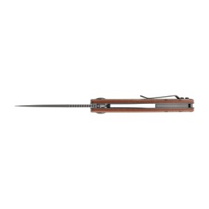 Nóż składany Trollsky Knives Mandu brązowy/stalowe ostrze Micarta