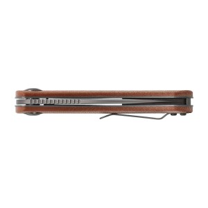 Nóż składany Trollsky Knives Mandu brązowy/stalowe ostrze Micarta