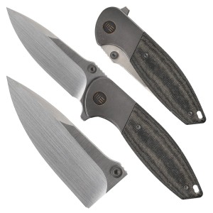 Nóż składany WE Knife Nitro Mini WE22015-3 gray / black micarta