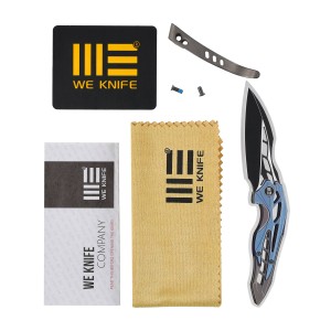 Nóż składany WE Knife Snick WE19022F-1 gray / black