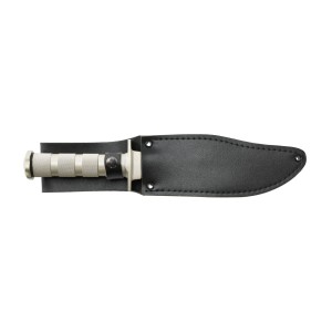 Nóż survivalowy Fox Outdoor 30 cm ze skórzaną pochewką