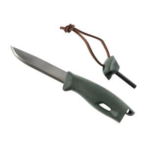 Nóż z krzesiwem Light My Fire FireKnife Sagegreen