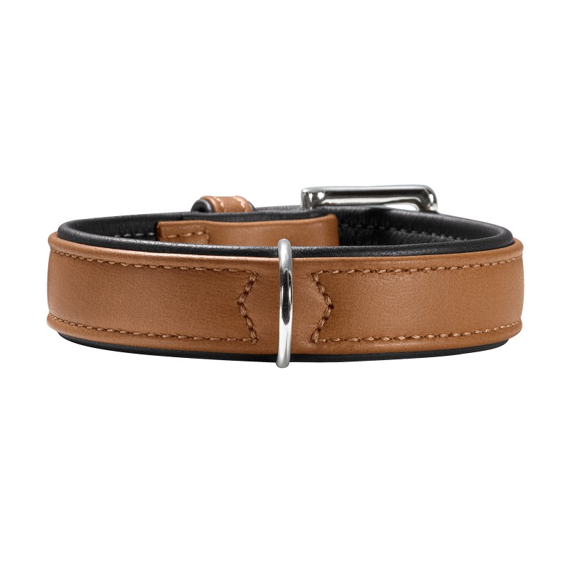 Obroża Canadian Elk koniak/czarna