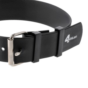 Obroża tropowa 4wild BioThane 30 mm czarna 38-44 cm