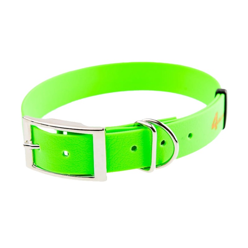 Obroża wodoodporna 4wild 20 mm 27-41 cm neonowa zieleń