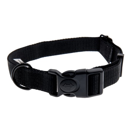 Obroża z taśmy 4wild 25 mm 37-57 cm czarna