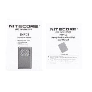 Odstraszacz komarów Nitecore EMR06 czarny