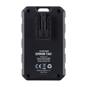 Odstraszacz komarów Nitecore EMR06TAC czarny