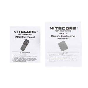 Odstraszacz komarów Nitecore EMR20 2w1 czarny