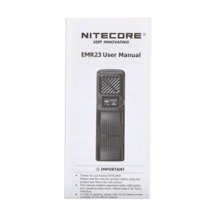 Odstraszacz komarów Nitecore EMR23 czarny