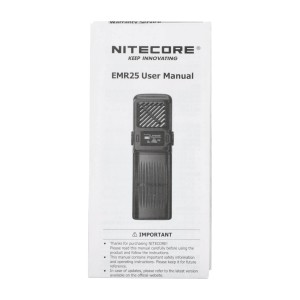 Odstraszacz komarów Nitecore EMR25 czarny