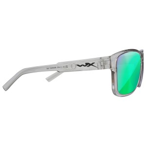 Okulary polaryzacyjne Wiley X Trek AC6TRK07 Captivate green mirror, szare oprawki