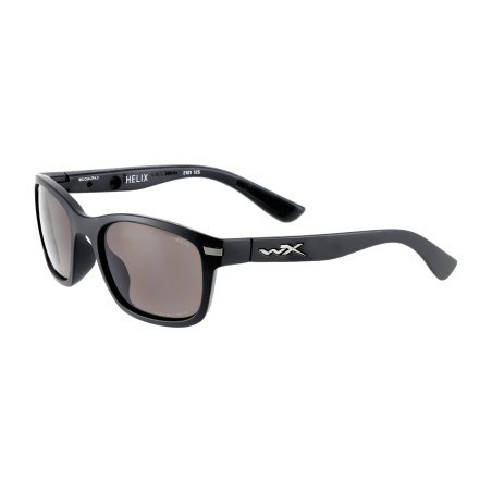 Okulary sportowe Wiley X Helix AC6HLX01 smoke grey, czarne oprawki