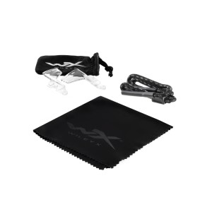 Okulary sportowe Wiley X Helix AC6HLX01 smoke grey, czarne oprawki