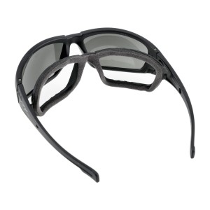 Okulary taktyczne Wiley X Boss CCBOS06 grey silver flash, czarne oprawki