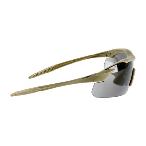 Okulary taktyczne Wiley X Vapor 2.5 3512 grey / clear / light rust, jasnobrązowe oprawki