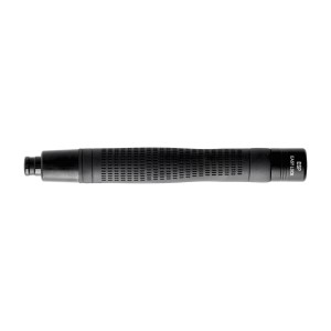 Pałka teleskopowa ESP Ergonomic Easy Lock 20" czarna hartowana, rękojeść czarna z uchwytem BHT-55, okrągłe zakończenie rękojeści
