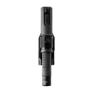 Pałka teleskopowa ESP Ergonomic Easy Lock 20" czarna hartowana, rękojeść czarna z uchwytem BHT-55, okrągłe zakończenie rękojeści