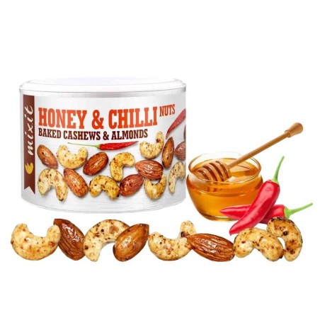 Pieczone orzechy z miodem i chili Mixit Chilli Mix Nuts 140 g