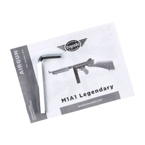 Pistolet maszynowy Legends M1A1 4,5 mm semi-auto