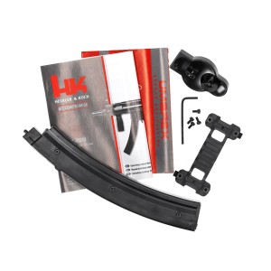 Pistolet maszynowy wiatrówka HK HecklerKoch MP5 K-PDW 4,5 mm BB CO2