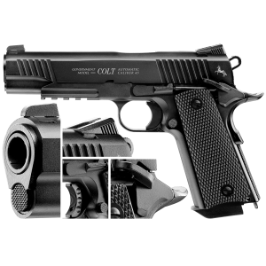 Pistolet wiatrówka Colt M45 CQBP czarny 4,5 mm BB CO2