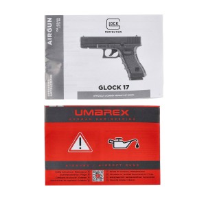 Pistolet wiatrówka Glock 17 blowback 4,5 mm BB CO2