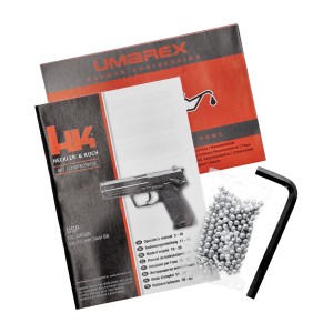 Pistolet wiatrówka HK HecklerKoch USP blowback 4,5 mm BB CO2