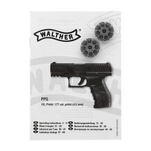 Pistolet wiatrówka Walther PPQ 4,5 mm CO2