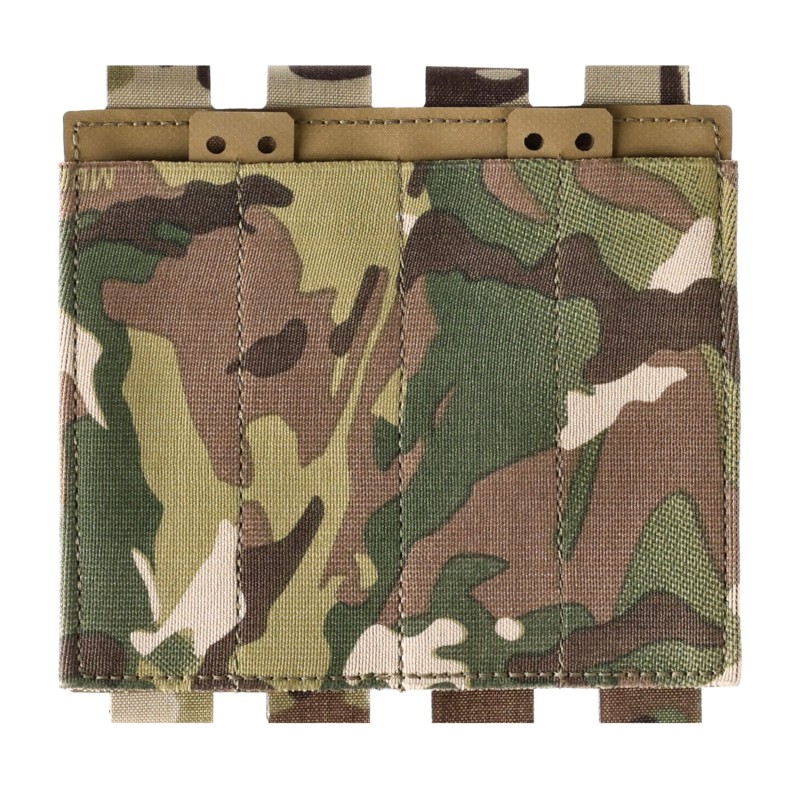 Podwójna elastyczna płaska ładownica GTG Flat M4 Multicam
