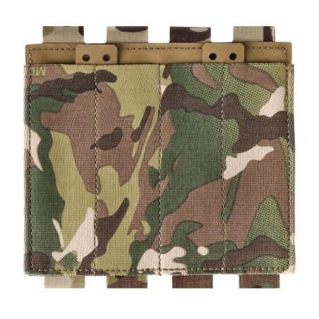 Podwójna elastyczna płaska ładownica GTG Flat M4 Multicam
