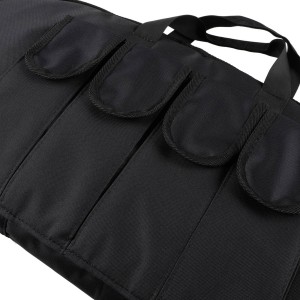 Pokrowiec Forsport na broń AR tactical 03 96cm, czarny, 4 kieszenie na magazynki