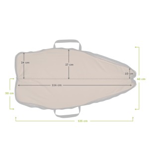 Pokrowiec futerał na sztucer FSL19G-2/8 brązowy 125 cm