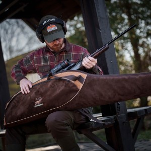 Pokrowiec na broń długą Forsport L2ZPLUS 01 125 cm zamsz brązowy