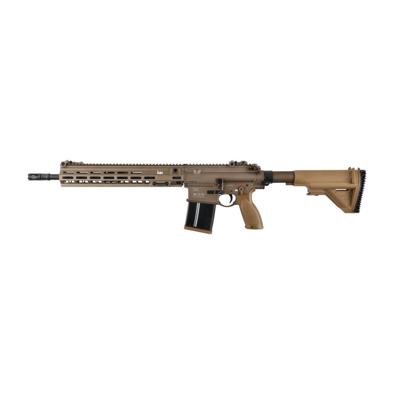 Replika karabinek ASG HK HecklerKoch HK M110 A1 6 mm gaz, zielono-brązowy