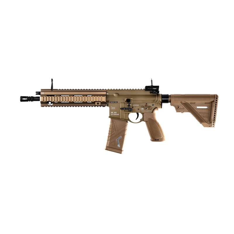 Replika karabinek ASG HK HecklerKoch HK416 A5 6 mm brązowa, full auto, elektryczna