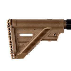 Replika karabinek ASG HK HecklerKoch HK416 A5 6 mm brązowa, full auto, elektryczna