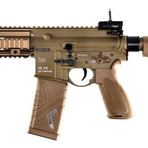 Replika karabinek ASG HK HecklerKoch HK416 A5 6 mm brązowa, full auto, elektryczna