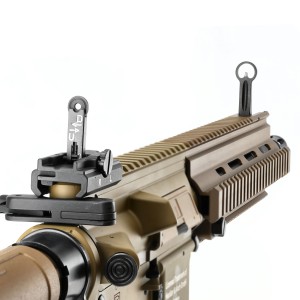 Replika karabinek ASG HK HecklerKoch HK416 A5 6 mm brązowa, full auto, elektryczna