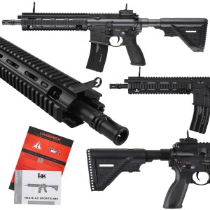 Replika karabinek ASG HK HecklerKoch HK416 A5 Sportsline 6 mm auto czarny