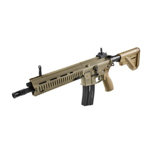 Replika karabinek ASG HK HecklerKoch HK416 A5 Sportsline 6 mm full-auto piaskowy