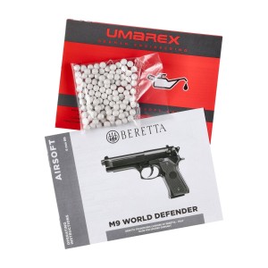 Replika pistolet ASG Beretta M9 World Defender 6 mm