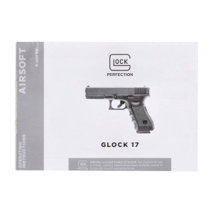 Replika pistolet ASG Glock 17 6 mm green gas 23 naboje