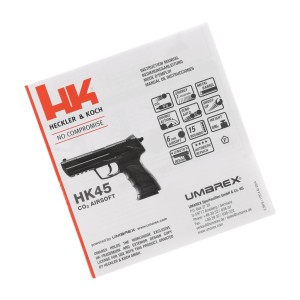 Replika pistolet ASG HK HecklerKoch HK45 6 mm CO2