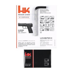 Replika pistolet ASG HK HecklerKoch USP 6 mm CO2