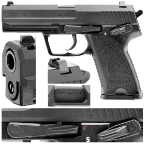 Replika pistolet ASG HecklerKoch P8 A1 6 mm green gas