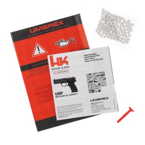 Replika pistolet ASG HecklerKoch USP 6 mm sprężynowa