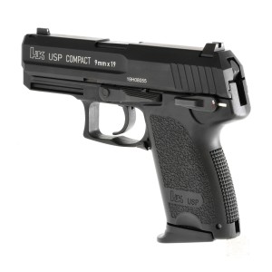 Replika pistolet ASG HecklerKoch USP Compact 6 mm green gas