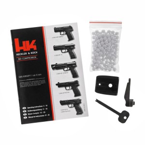 Replika pistolet ASG HecklerKoch USP Compact 6 mm green gas