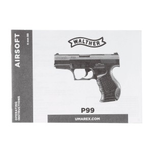 Replika pistolet ASG Walther P99 6 mm